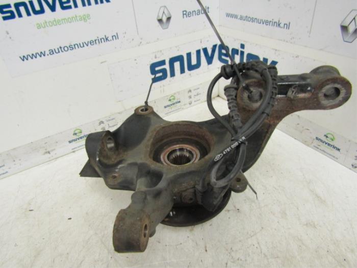 Knuckle, front right from a Renault Megane III Berline (BZ) 1.4 16V TCe 130 2011