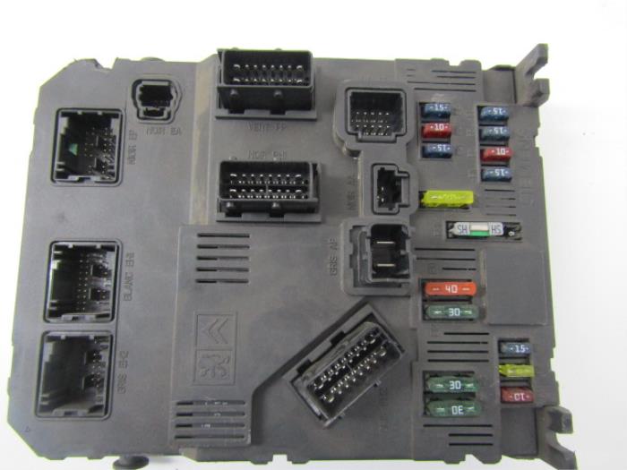 Engine management computer Peugeot 206 1.4 XR,XS,XT,Gentry 6580GY KFW