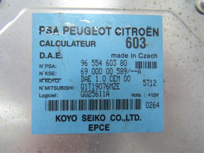 Ordenador de dirección asistida de un Peugeot 1007 (KM) 1.6 GTI,Gentry 16V 2005