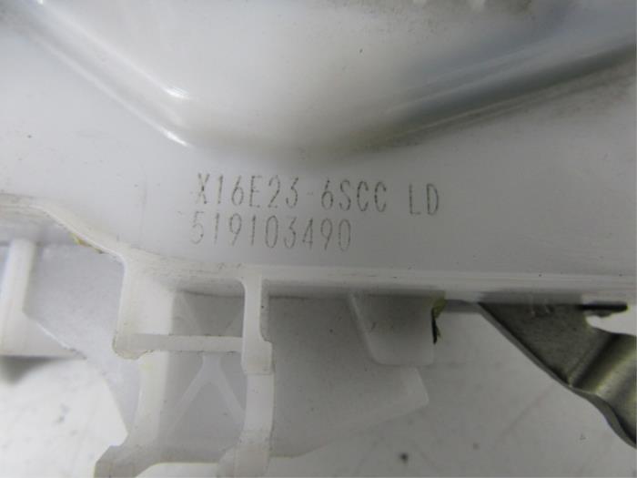 Sliding door lock mechanism, right Opel Combo 1.6 CDTI 16V ecoFlex ...