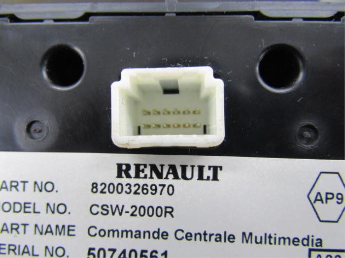 Panel obslugi radia z Renault Laguna II Grandtour (KG) 2.0 16V Turbo 2005