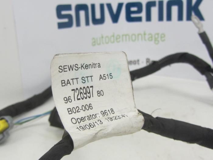 Begagnade Kablage Citroen DS3 (SA) 1.6 e-HDi Pris € 25,00 Marginaltabell erbjuds av Snuverink Autodemontage