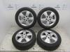 Sport rims set + tires from a Opel Vectra C, 2002 / 2010 1.8 16V, Saloon, 4-dr, Petrol, 1.799cc, 90kW (122pk), FWD, Z18XE; EURO4, 2002-04 / 2008-09, ZCF69 2004