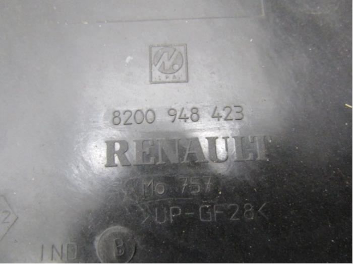 Reserveradkasten van een Renault Megane III Grandtour (KZ) 1.2 16V TCE 115 2013