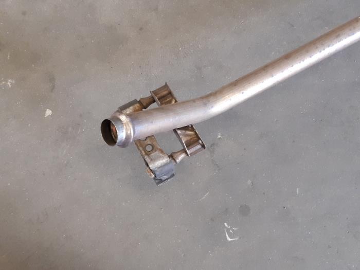 Exhaust rear silencer from a Citroën C4 Berline (NC) 1.6 e-HDI 2011