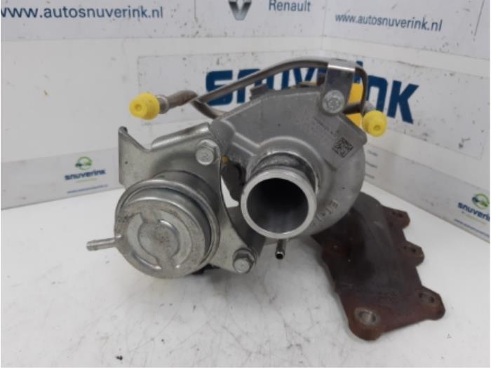 Turbo from a Renault Clio IV (5R) 0.9 Energy TCE 90 12V 2013