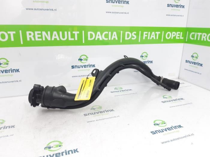Fuel tank filler pipe from a Renault Kangoo Express (FW) 1.5 dCi 90 FAP 2010