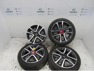 Used Sport rims set + tires Renault Twingo III (AH) 0.9 Energy TCE 90 12V Price on request offered by Snuverink Autodemontage