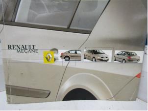 Usagé Livret d'instructions Renault Megane II (LM) 1.6 16V Prix € 15,00 Règlement à la marge proposé par Snuverink Autodemontage