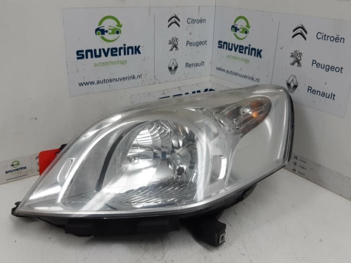 Używane Reflektor lewy Citroen Nemo (AA) 1.3 HDi 75 Cena € 37,01 Z VAT oferowane przez Snuverink Autodemontage