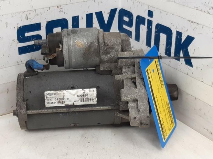 Gebrauchte Anlasser Peugeot Expert (V1/VA/VB/VE/VF/VT/VY) 1.6 Blue HDi 95 16V Preis € 30,24 Mit Mehrwertsteuer angeboten von Snuverink Autodemontage