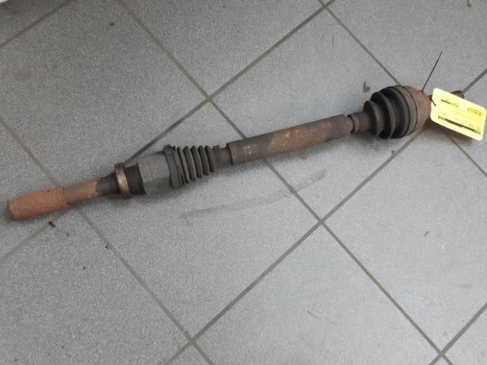 Front drive shafts, right with gearbox code JR501 stock