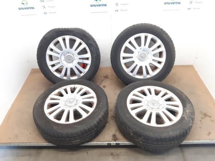 Begagnade Sporthjulsuppsättning + däck Citroen C5 II Berline (RC) 2.0 16V Pris € 191,24 Marginaltabell erbjuds av Snuverink Autodemontage