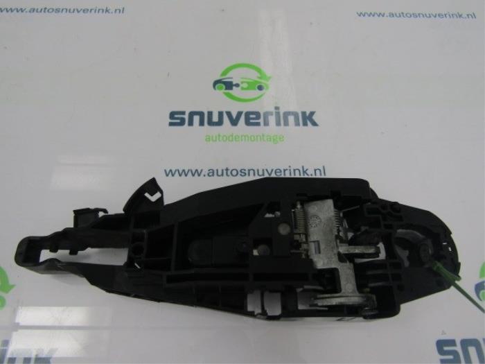 Sliding door handle, right from a Citroën Berlingo 1.6 Hdi 90 Phase 2 2012