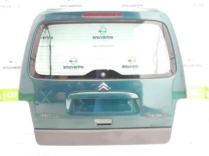Plaque D'immatriculation Hayon Pour Citroën Berlingo/Partner Whyte - Réf. 9619491377, Occasion