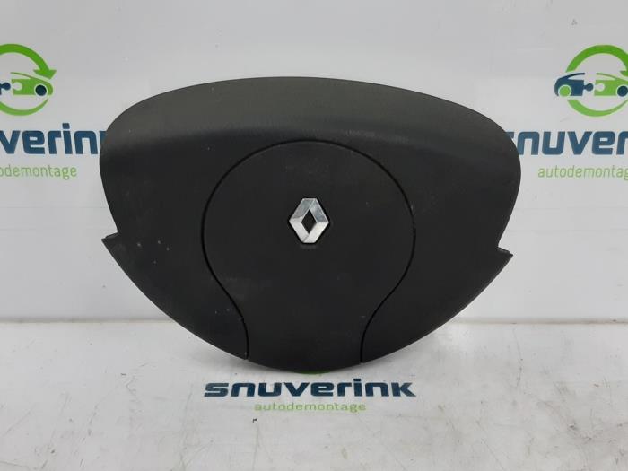Left airbag (steering wheel) from a Renault Twingo II (CN) 1.2 16V 2010