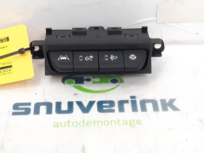 AIH headlight switch from a Renault Arkana (RJLL) 1.6 E-Tech 145 16V 2021
