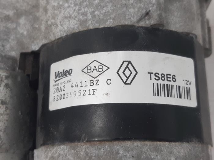 Starter from a Renault Twingo II (CN) 1.2 16V 2012