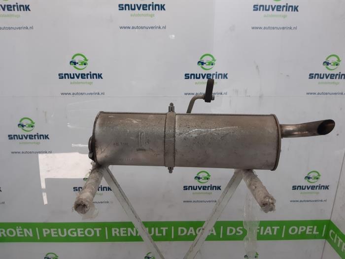 Exhaust rear silencer from a Peugeot 206+ (2L/M) 1.4 XS 2010