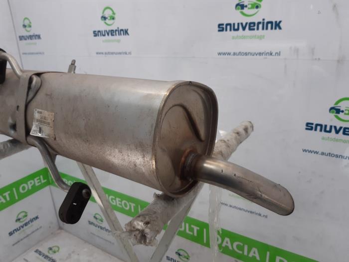 Exhaust rear silencer from a Peugeot 206+ (2L/M) 1.4 XS 2010