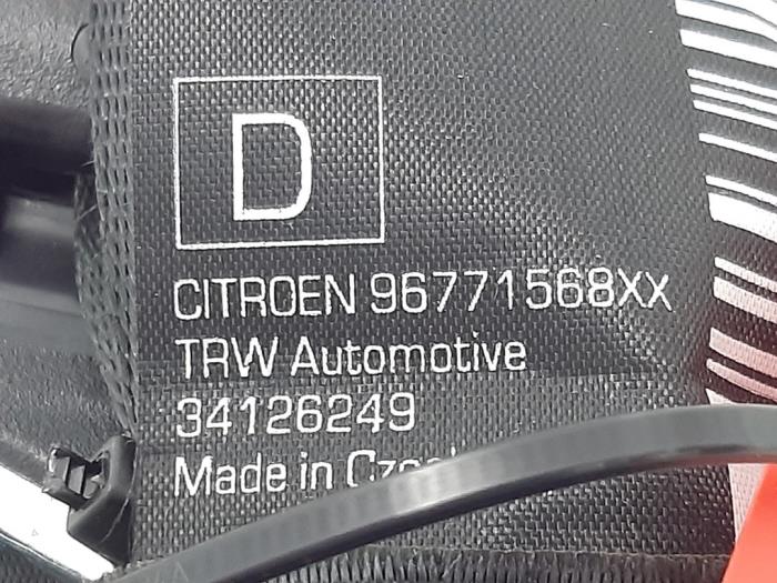 Pas bezpieczenstwa prawy przód z Citroën C3 (SC) 1.6 HDi 92 2012