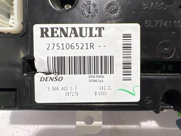 Heizung Bedienpaneel van een Renault Master IV (MA/MB/MC/MD/MH/MF/MG/MH) 2.3 dCi 135 16V FWD 2021