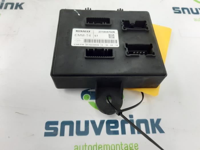 Body control computer Renault Clio IV (5R), 2012 / 2021 1.5 Energy dCi 90 FAP, Hatchback, 4-dr, Diesel, 1.461cc, 66kW (90pk), FWD, K9K608; K9KB6, 2012-11 / 2021-08, 5RFL; 5RJL; 5RPL; 5RRL; 5RSL (Used)