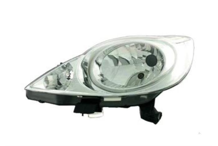 Headlight, left from a Peugeot 107 2013