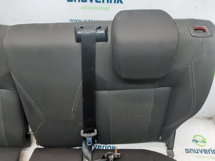 Beside_Auto 4 Pièces Poignées Banquette Arrière Voiture Noires Avec Trou - Jeep Wrangler JK 2007-2018