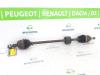 Front drive shaft, right from a Fiat 500 (312), 2007 1.2 69, Hatchback, Petrol, 1.242cc, 51kW (69pk), FWD, 169A4000, 2007-07, 312AXA 2013