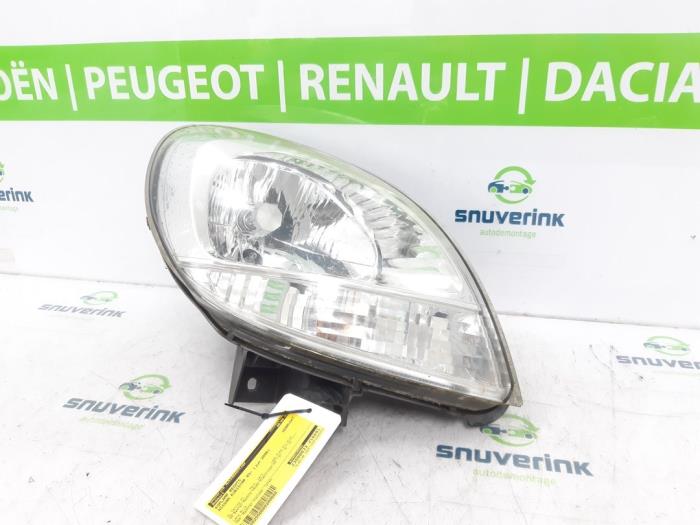 Używane Reflektor prawy Nissan Kubistar (F10) 1.5 dCi 60 Cena € 30,59 Procedura marży oferowane przez Snuverink Autodemontage