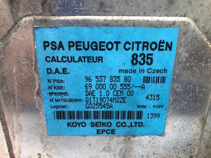 Ordinateur direction assistée d'un Citroën C3 (FC/FL/FT) 1.4 2004