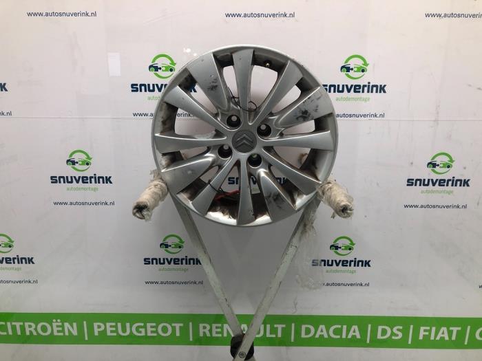 Gebrauchte Felge Citroen C4 Picasso (UD/UE/UF) 1.6 16V VTi 120 Preis € 69,99 Margenregelung angeboten von Snuverink Autodemontage