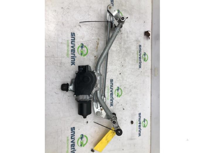 Wiper motor + mechanism from a Renault Captur (2R) 0.9 Energy TCE 12V 2016