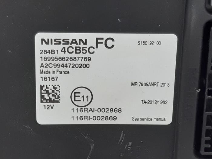 Komputer sterowania silnika z Nissan Qashqai (J11) 1.2 DIG-T 16V 2017