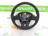 Steering wheel from a Renault Twingo II (CN), 2007 / 2014 1.2 16V, Hatchback, 2-dr, Petrol, 1.149cc, 55kW (75pk), FWD, D4F764; D4FE7, 2011-10 / 2014-09, CN01; CND1; CNF1; CNJ1; CNJ6; CNL1; CNL6 2012