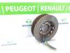 Disque de frein arrière d'un Peugeot 2008 (UD/UK/UR/US/UX), 2019 1.2 VTi 12V PureTech 100, MPV, Essence, 1.199cc, 74kW (101pk), FWD, EB2ADT; HNK, 2020-01, USHNK 2022