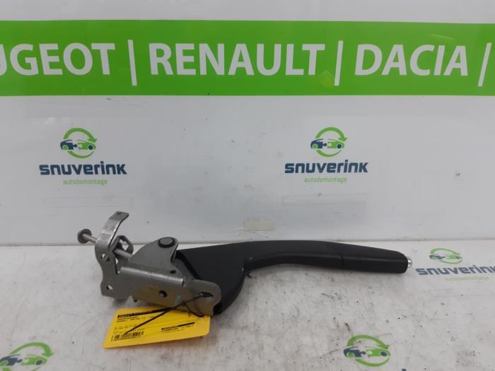 Parking brake lever from a Renault Captur (2R) 1.2 TCE 16V EDC 2016