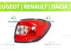Renault Captur (2R) 1.2 TCE 16V EDC Taillight, right