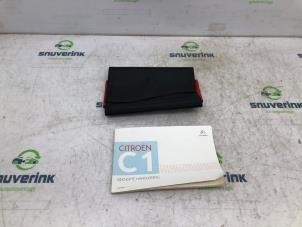 Used Instruction Booklet Citroen C1 1.0 12V VVT-i Price € 25,00 Margin scheme offered by Snuverink Autodemontage