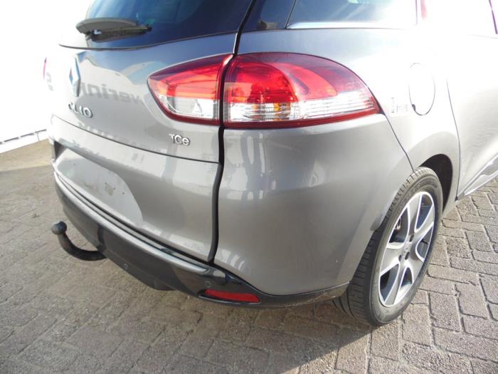 Rear bumper from a Renault Clio IV Estate/Grandtour (7R) 0.9 Energy TCE 12V 2015