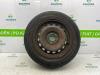 Spare wheel from a Renault Twingo II (CN), 2007 / 2014 1.2 16V, Hatchback, 2-dr, Petrol, 1.149cc, 56kW (76pk), FWD, D4F772; D4FJ7, 2007-03 / 2014-09, CN0A; CNAA; CNBA; CNCA 2008