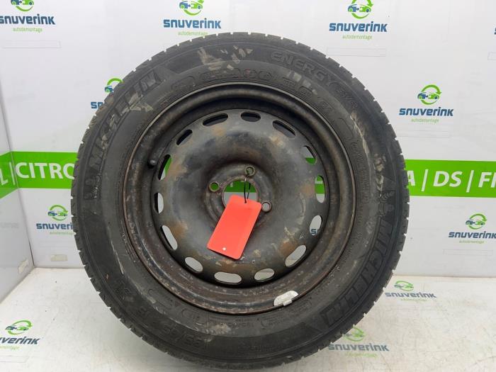 Spare wheel from a Citroën Berlingo 1.6 Hdi 90 Phase 2 2013