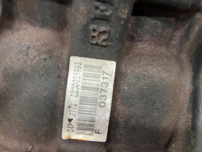 Engine from a Renault Twingo II (CN) 1.2 16V 2008