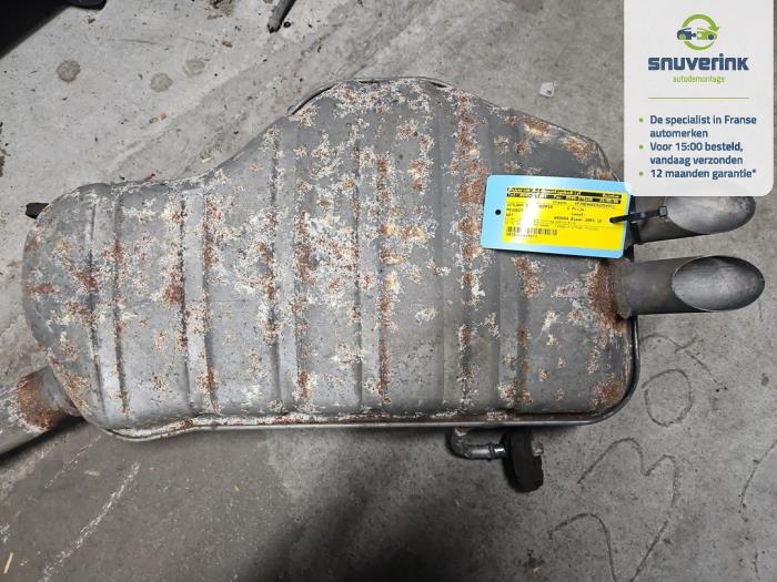 Gebrauchte Auspuff Enddämpfer Peugeot 607 (9D/U) 2.2 HDi 16V FAP Preis € 33,98 Margenregelung angeboten von Snuverink Autodemontage