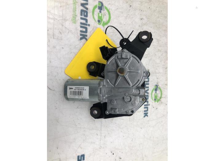 Rear wiper motor from a Renault Clio IV Estate/Grandtour (7R) 1.5 Energy dCi 90 FAP 2015