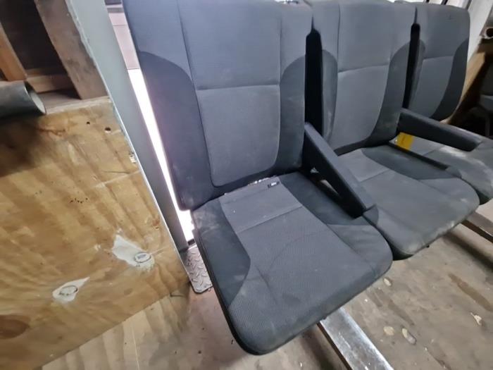 Rear bench seat from a Renault Trafic (1FL/2FL/3FL/4FL) 2.0 dCi 16V 120 2019