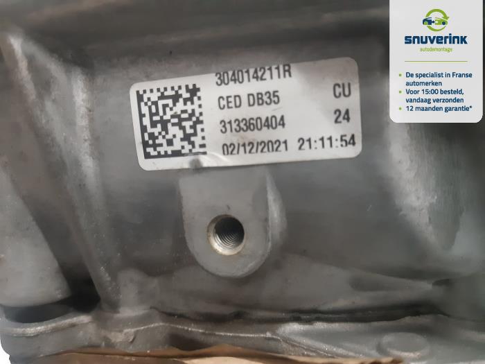 Gearbox from a Renault Arkana (RJLL) 1.6 E-Tech 145 16V 2022