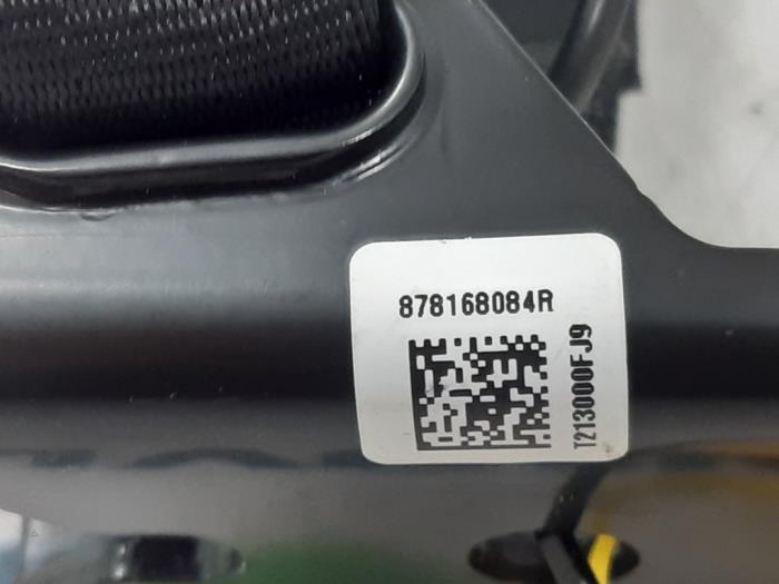 Rear seatbelt buckle, left from a Renault Arkana (RJLL) 1.6 E-Tech 145 16V 2022