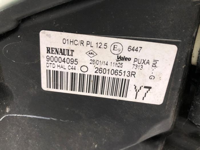 Phare droit d'un Renault Twingo II (CN) 1.2 16V 2014
